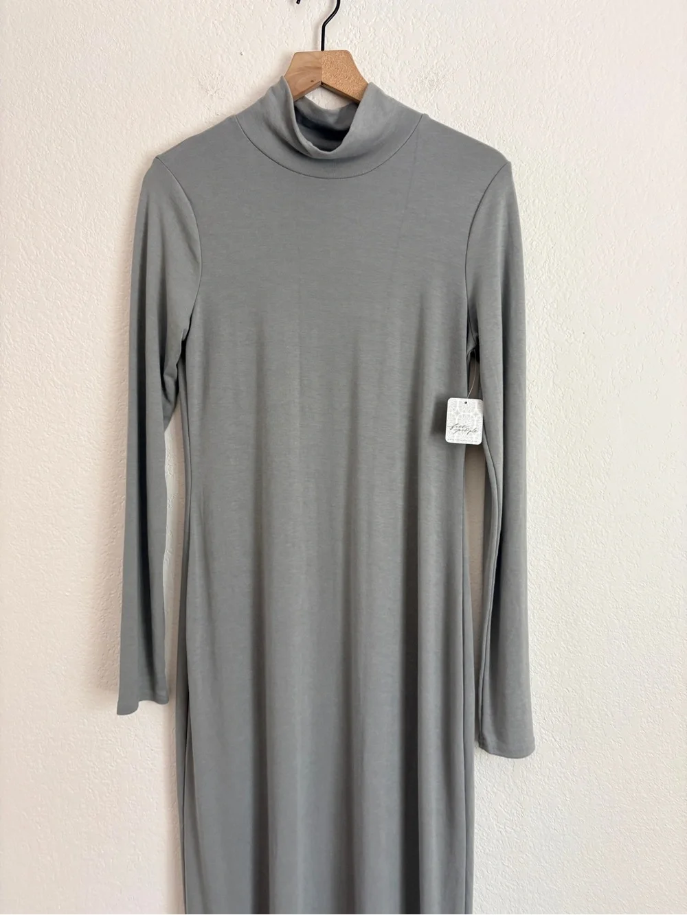 NWT Free People Free-est Mockneck Midi Dress